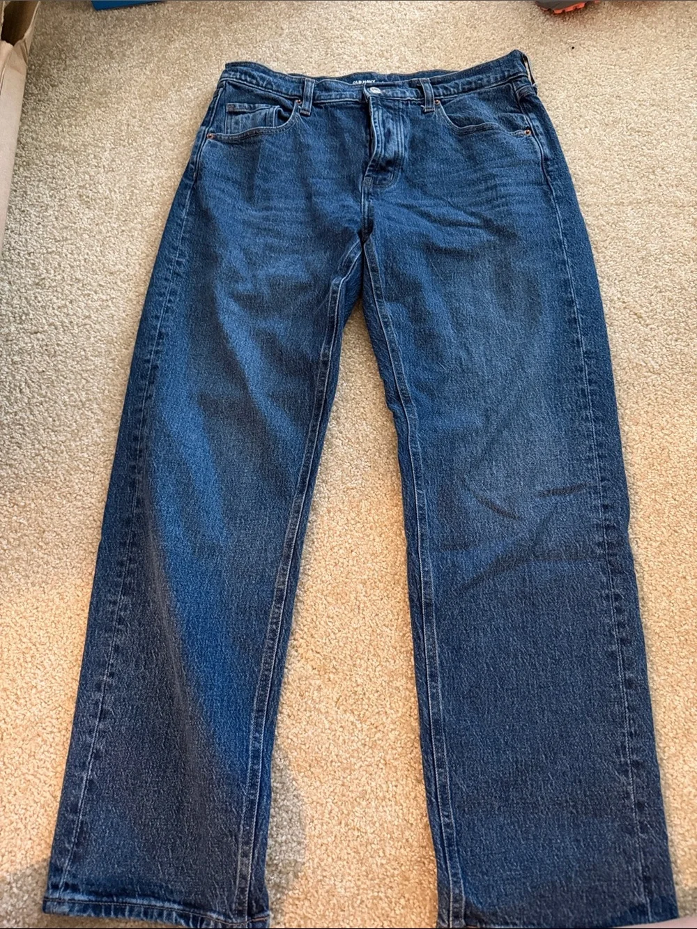 Old Navy | Jeans | Old Navy Womens Dark Blue Straight Jeans | Poshmark
